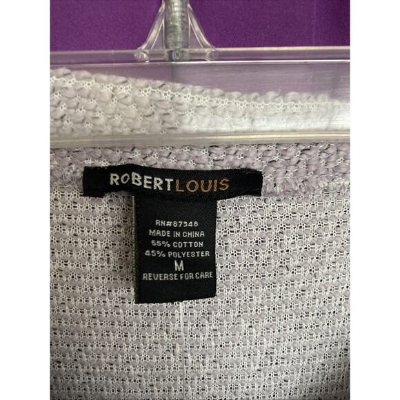C22 Robert Louis Women’s Pullover Sweater Light Purple Knit Style Size M - Picture 5 of 11